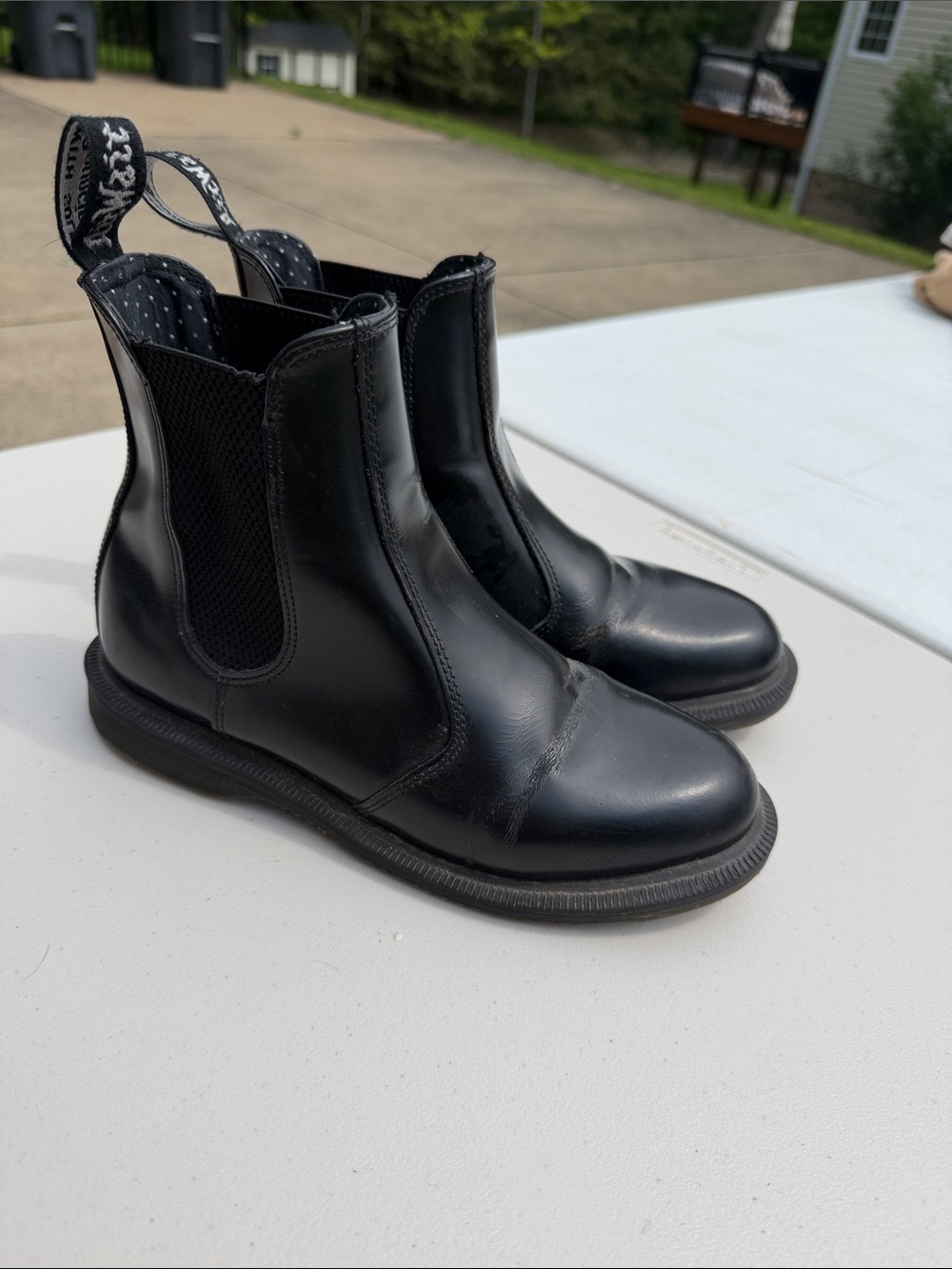 Dr. Martens Women's Black Chelsea Ankle Boots